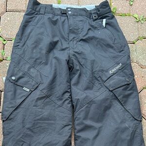 RIPZONE youth size large black snow pants